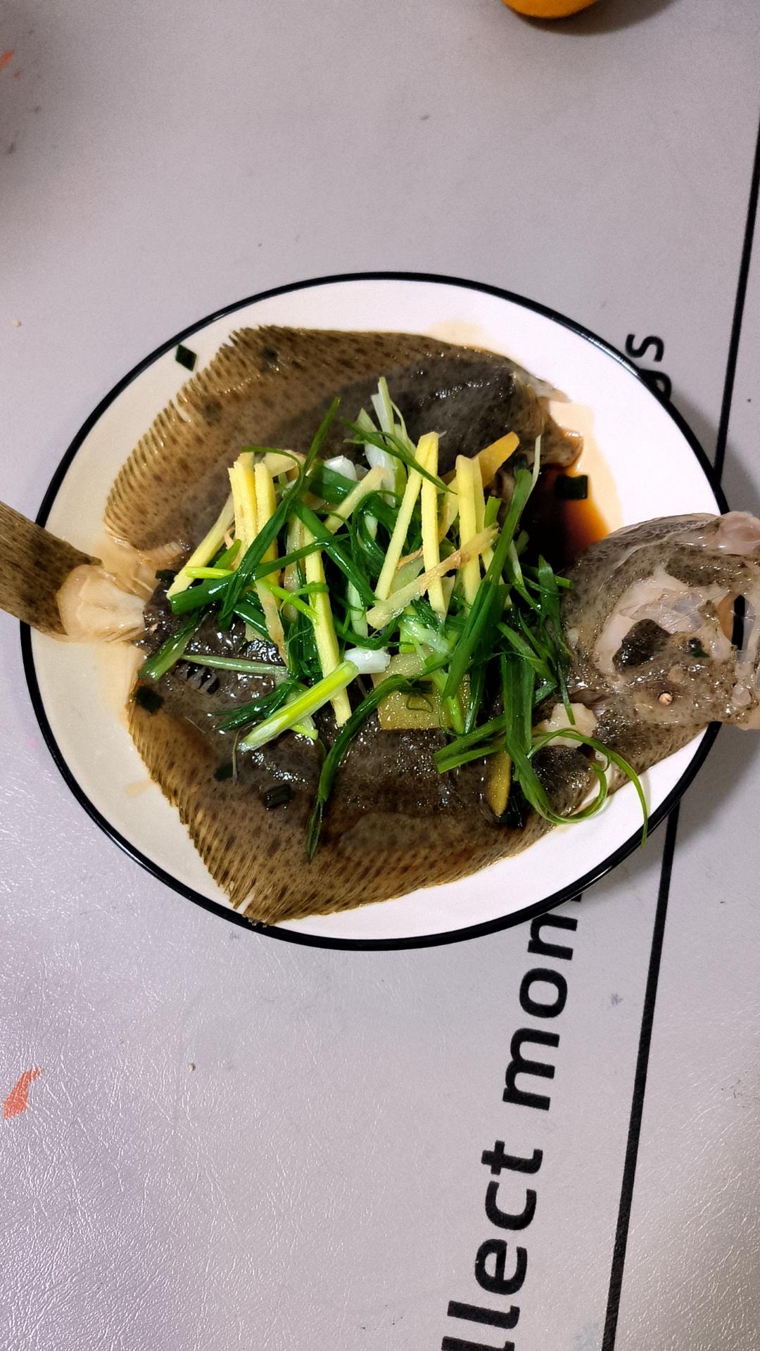 清蒸多宝鱼