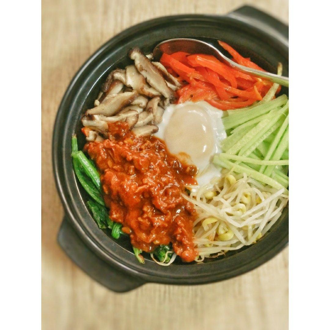 【全州石锅拌饭】这样做正宗的石锅拌饭，料多味浓！