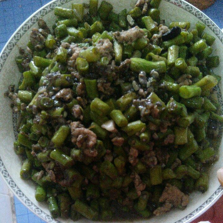 古早味下饭菜之 肉沫豆角