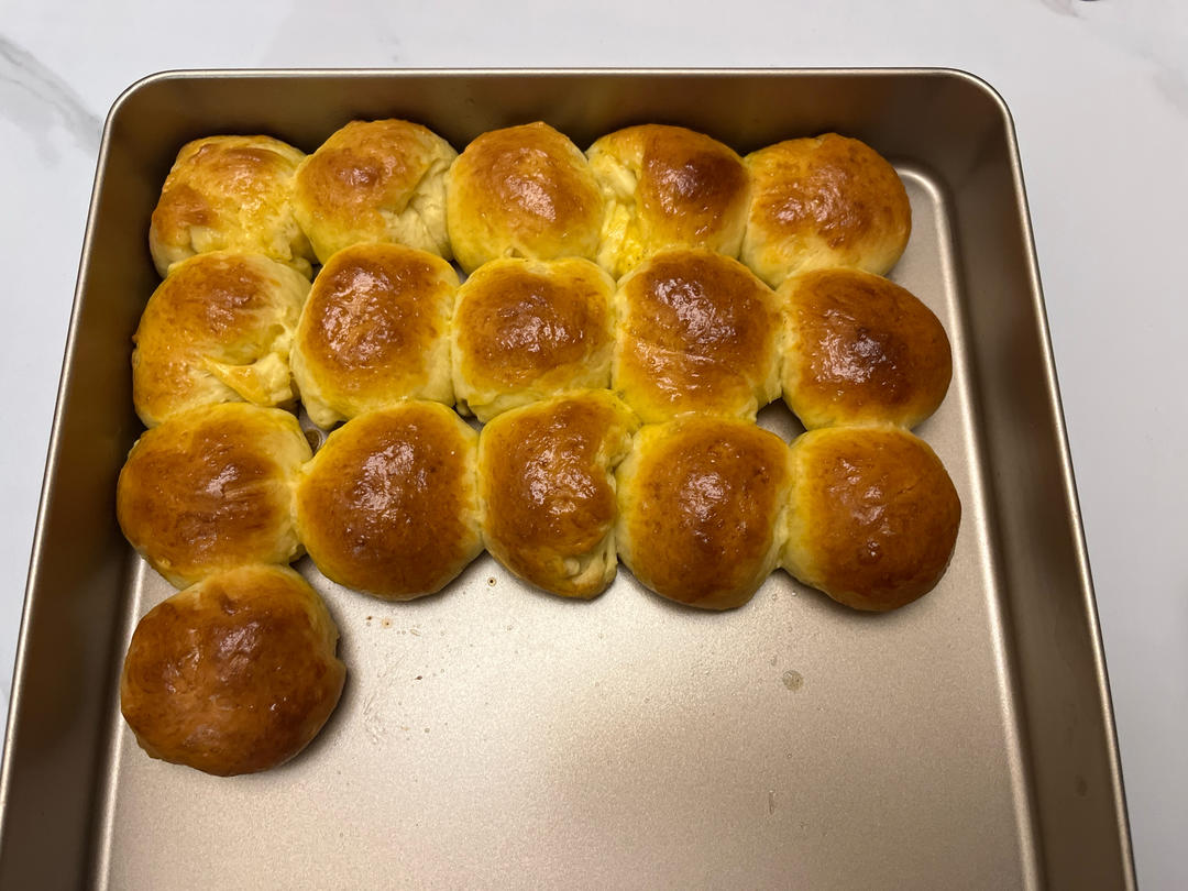 最近很火的山姆同款黄油小餐包~