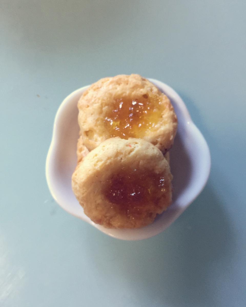 特浓奶香果酱酥饼
