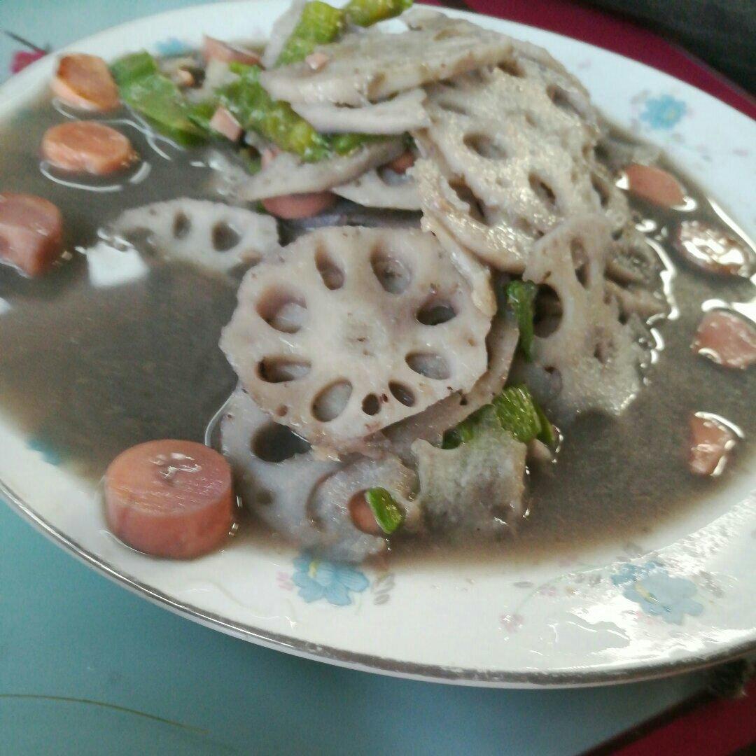 炒莲藕