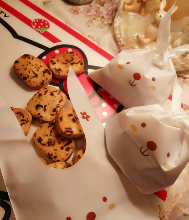 低糖少油版蔓越莓饼干