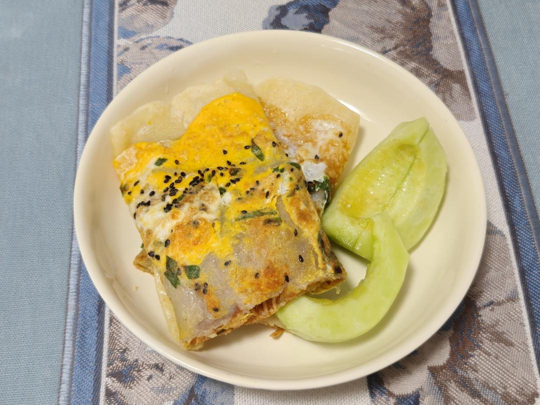 家庭版鸡蛋煎饼