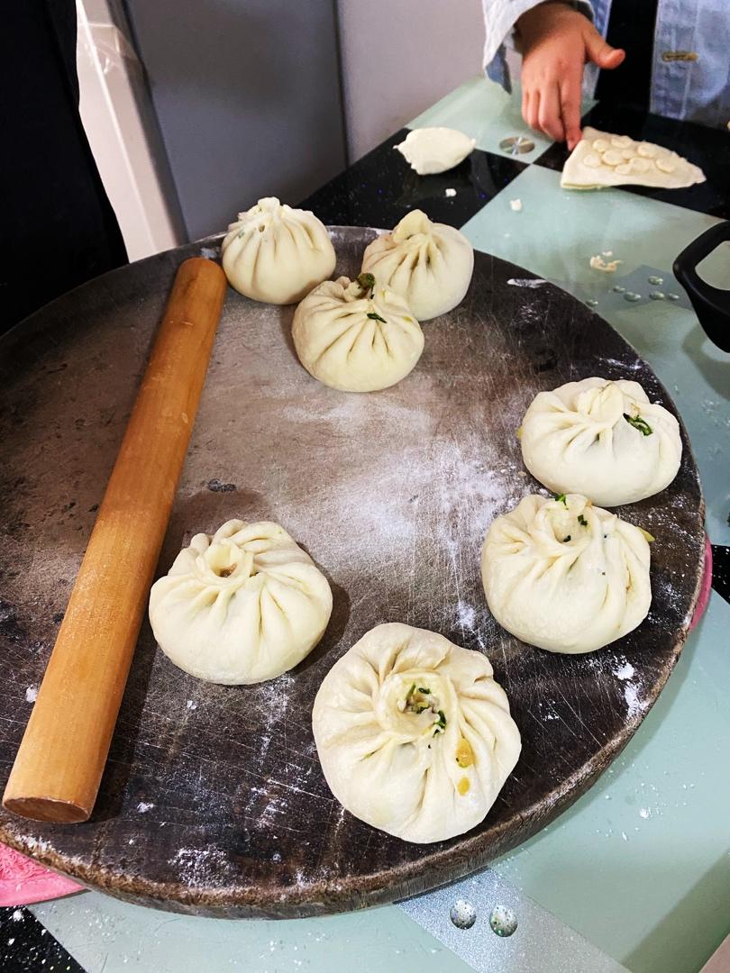 松软多汁的肉包子