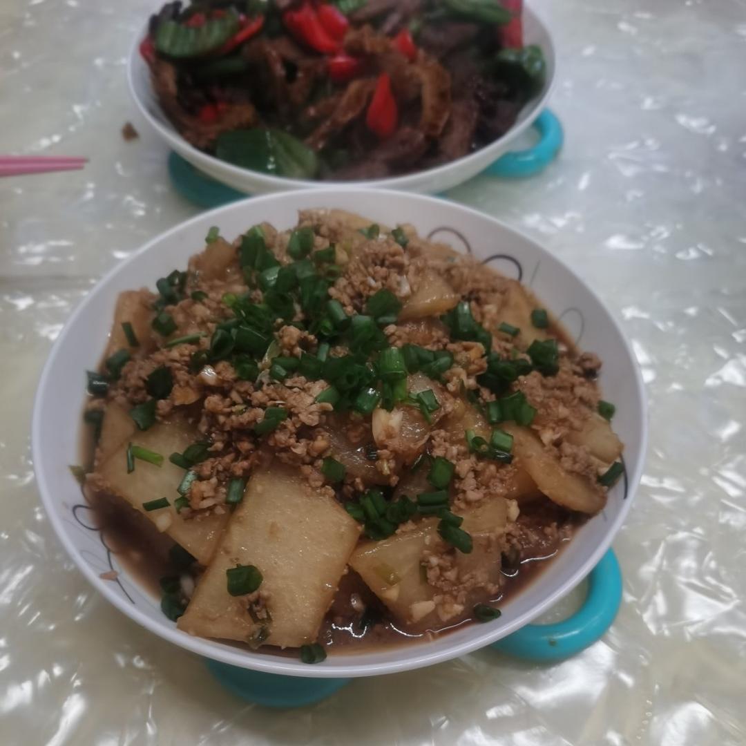 肉末炒冬瓜(超下饭)
