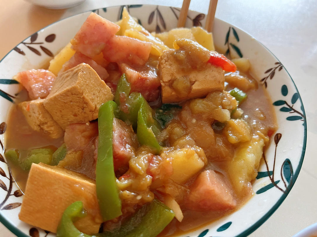 【超下饭】土豆炖茄子