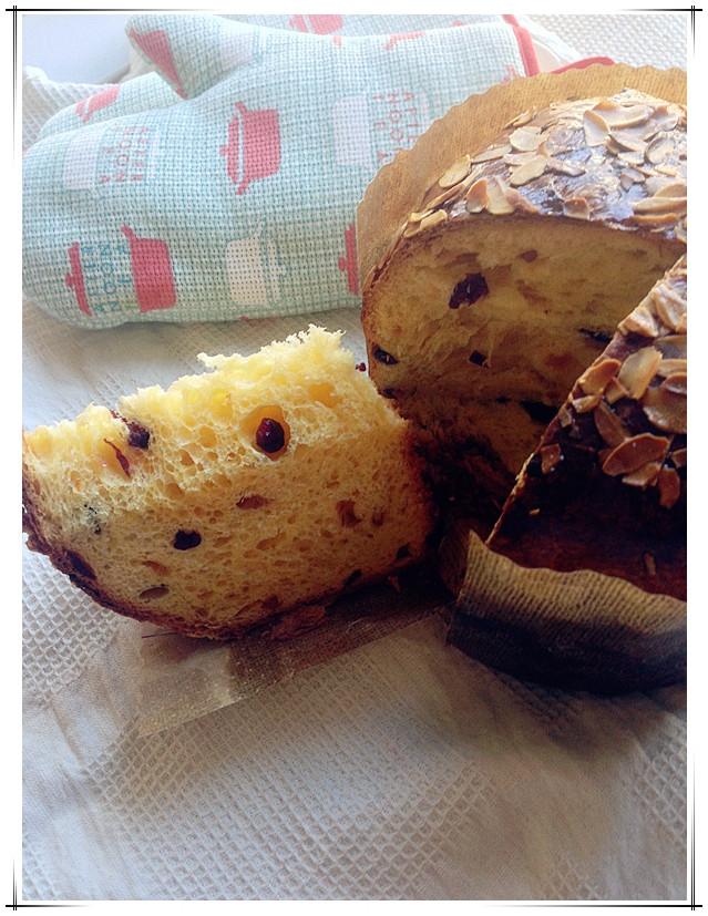 节日面包--天然酵种橙味潘妮托尼（蛋黄版）的做法