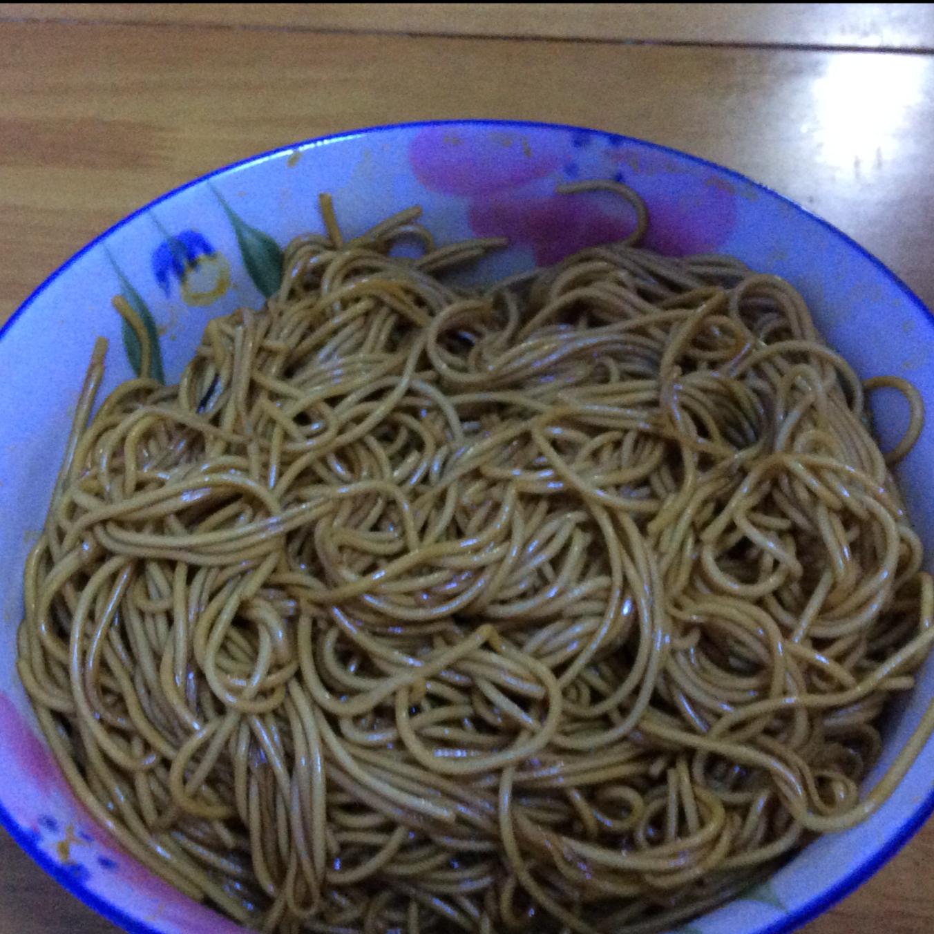 简单好吃的葱油拌面