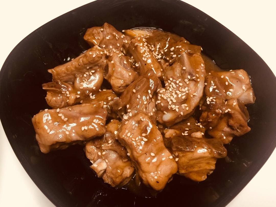 懒人版糖醋排骨