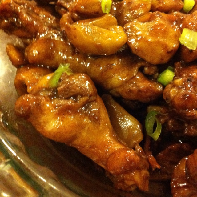 板栗炒鸡翅