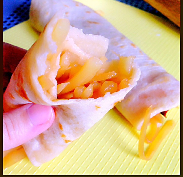 酸辣土豆丝卷饼