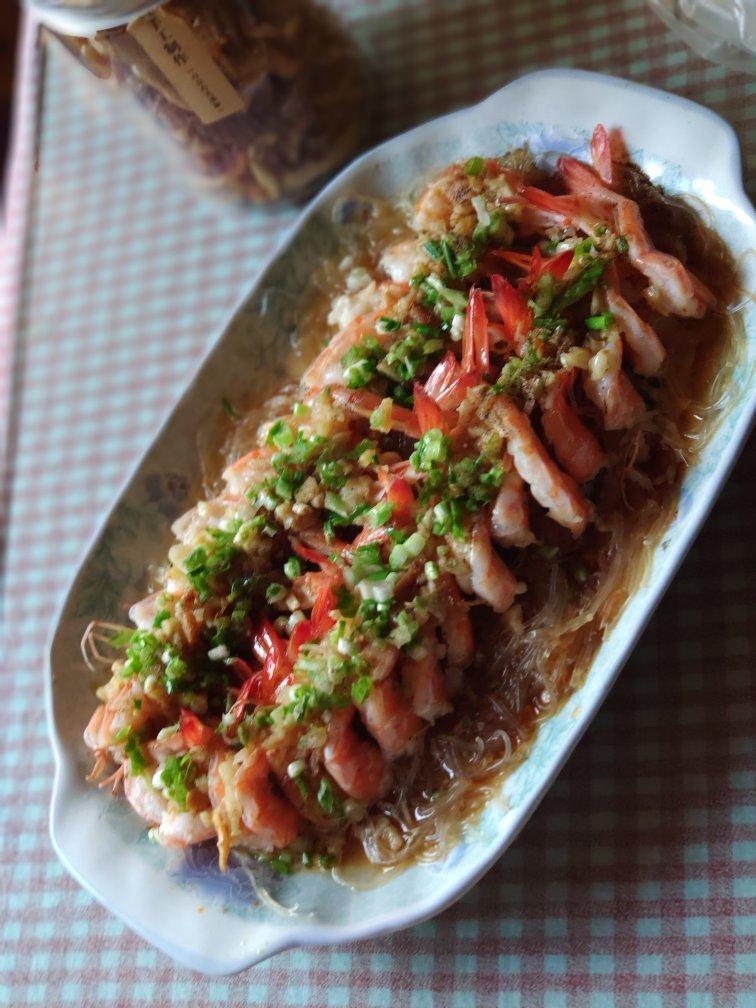 蒜蓉粉丝蒸虾
