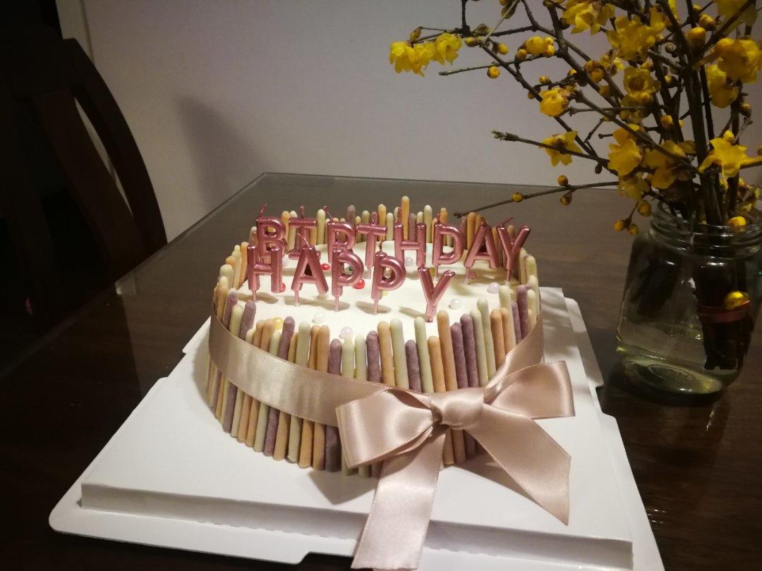 小清新生日蛋糕
