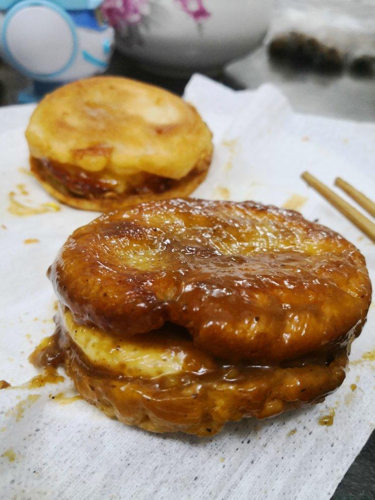早餐鸡蛋汉堡