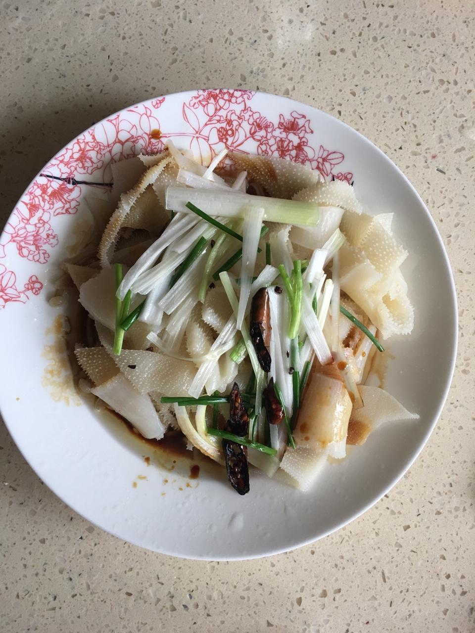 凉拌牛百叶