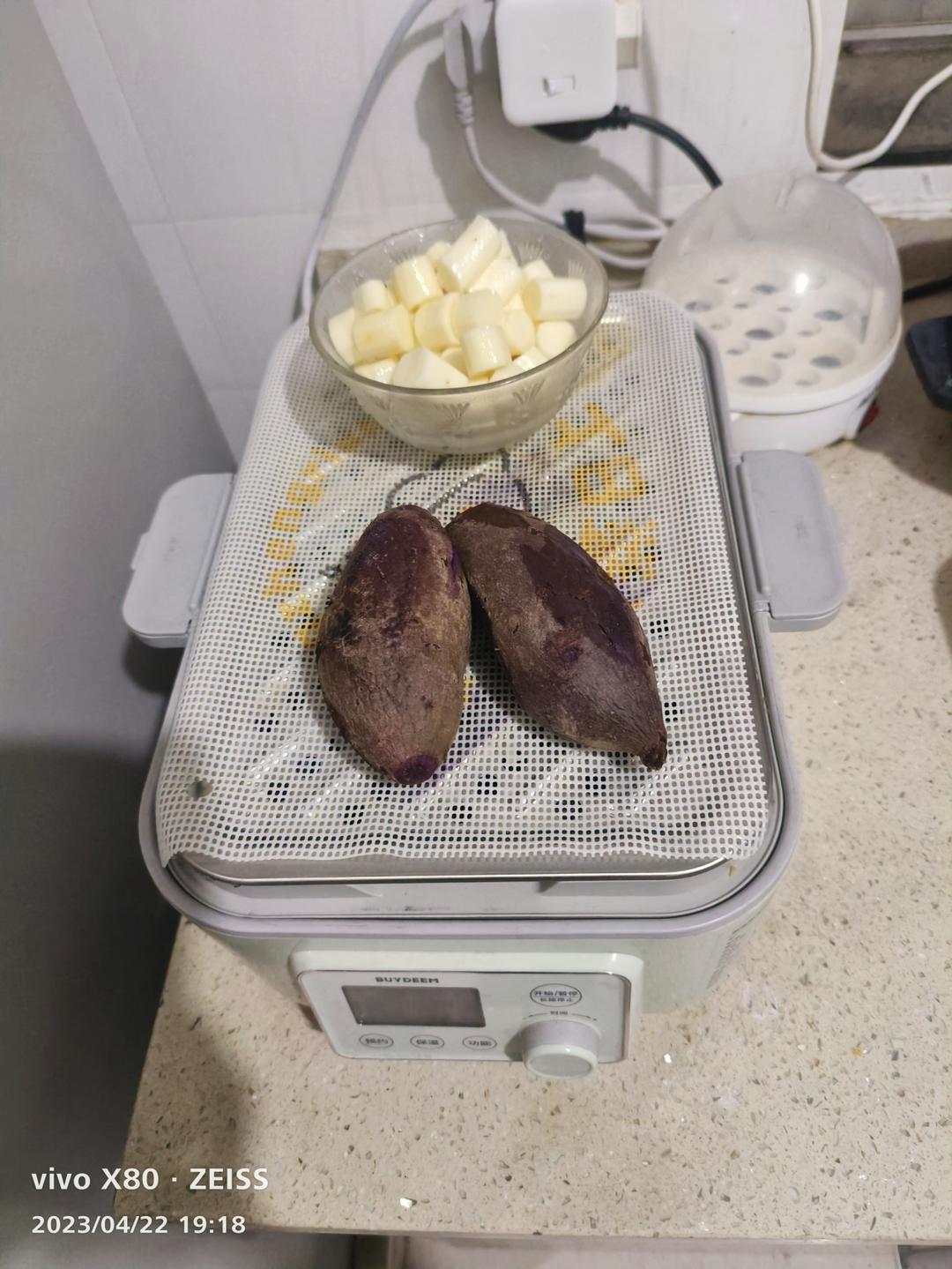 👆【蒸炖锅打卡戳这】四种口味青团【蒸锅食谱4月】