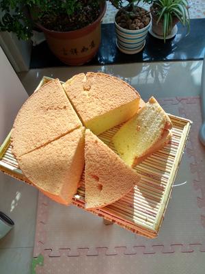 戚风蛋糕（六寸、八寸、十寸后蛋法）的做法 步骤1