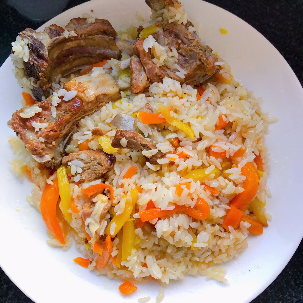 新疆菜·羊肉抓饭的做法
