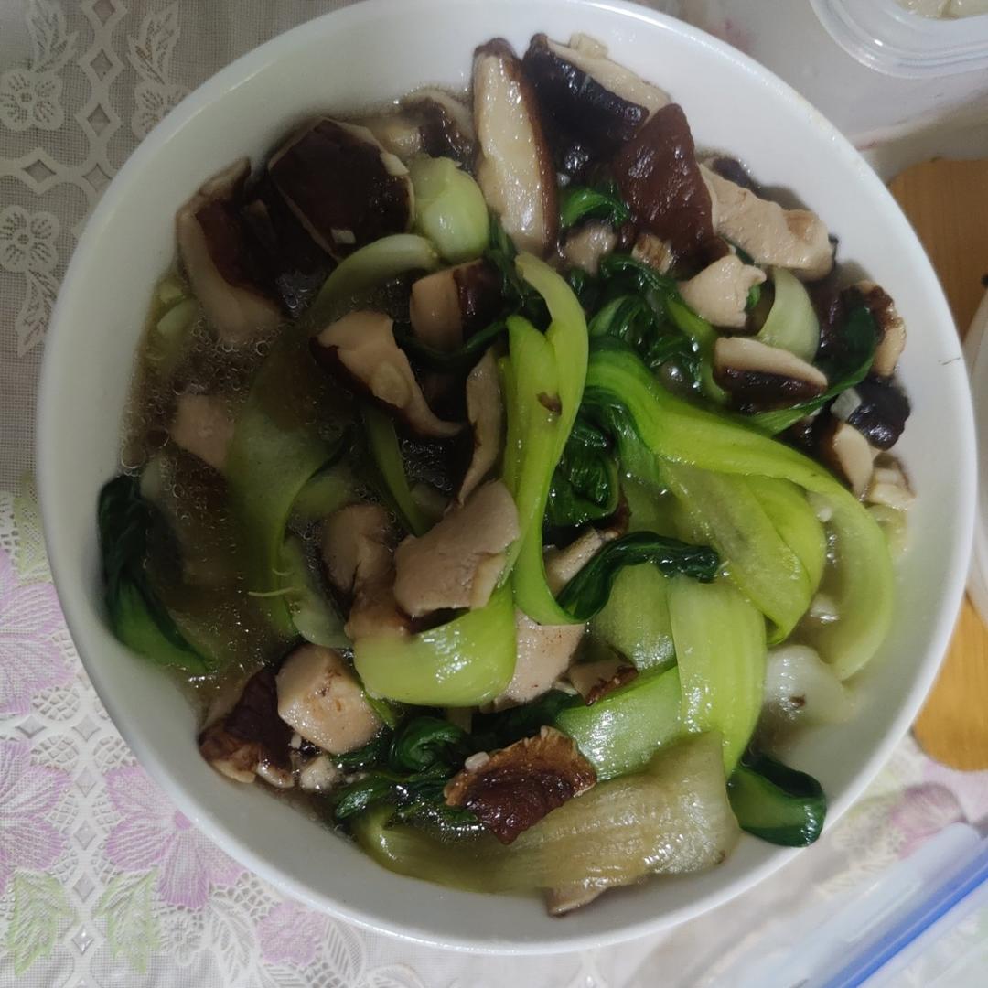 香菇油菜（简单快手）