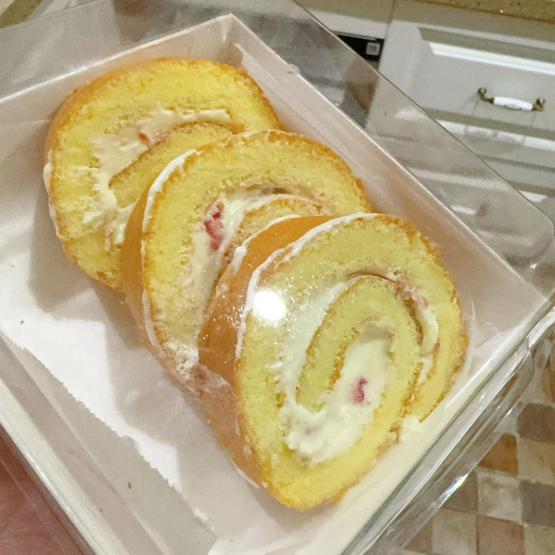 卷不裂｜奶油蛋糕卷（瑞士卷）