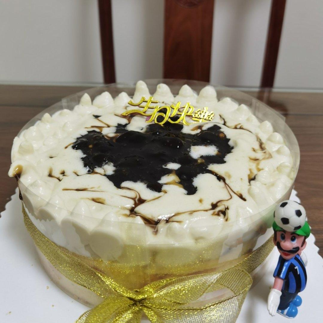 黑糖珍珠爆浆蛋糕