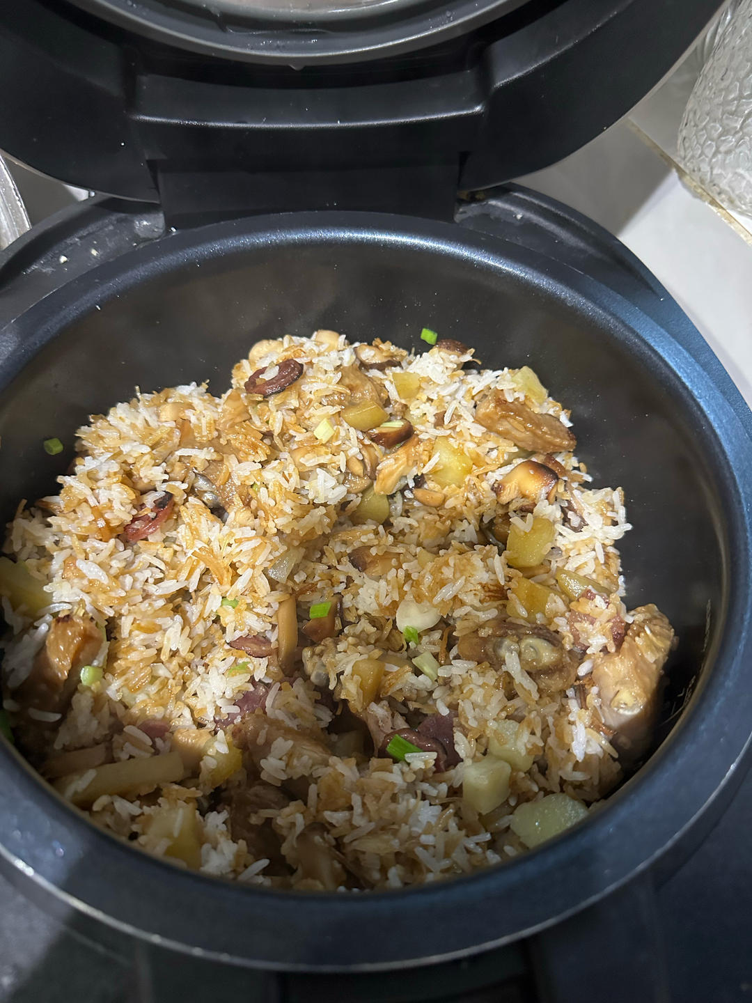 😍电饭煲腊味饭-懒人版