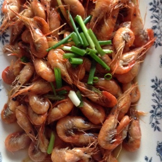 酱油河虾的做法