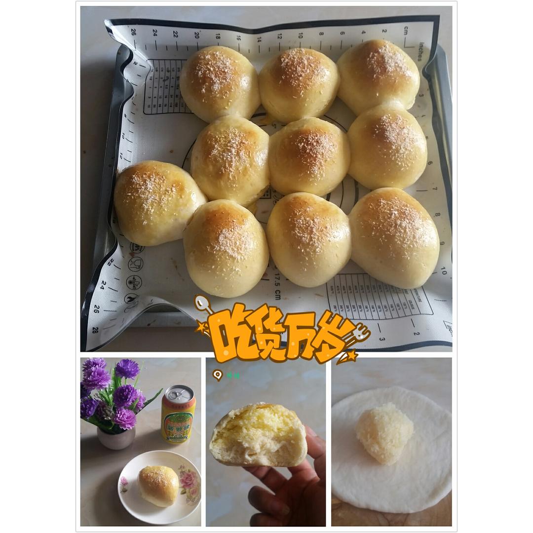 柔软看得见─超软香甜椰蓉小面包