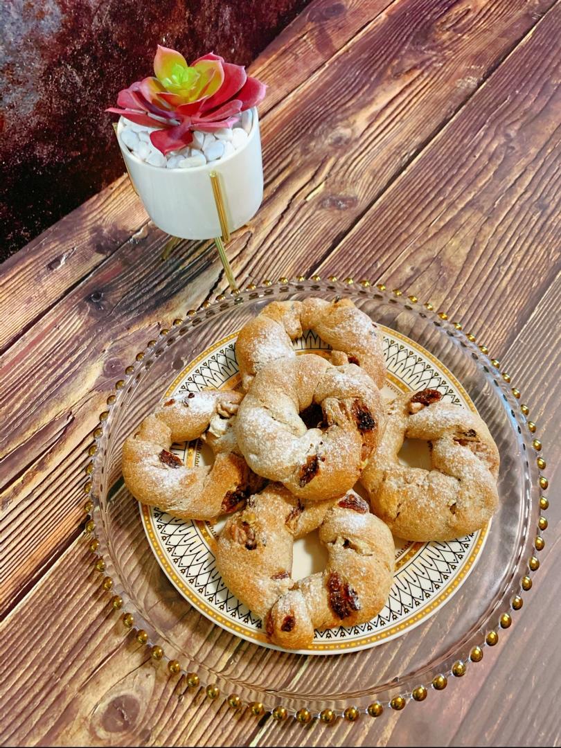 无糖无油全麦葡萄干坚果面包棒，健康零失败