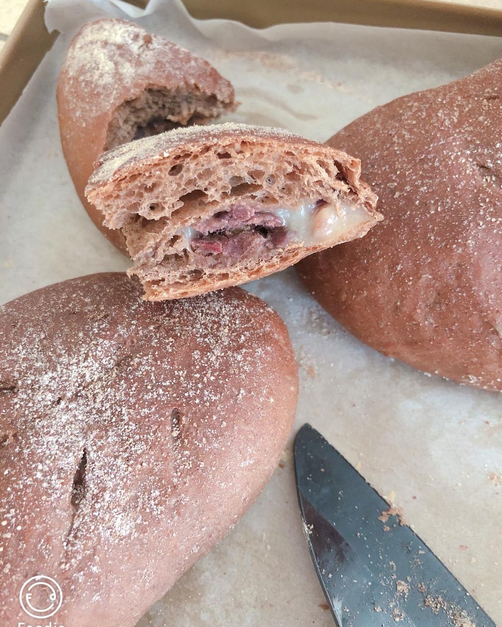 麻薯夹心可可（抹茶）软欧