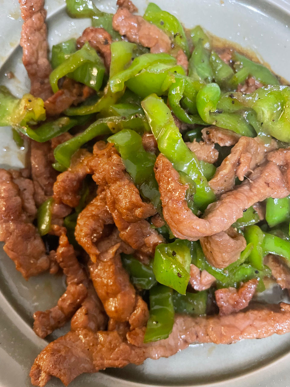杭椒牛柳黑椒牛柳 终于找到炒出嫩牛肉的办法了 肉片肉丝都适用