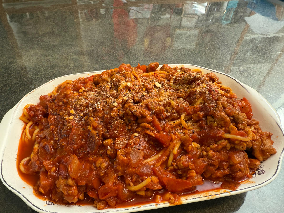 番茄肉酱意面