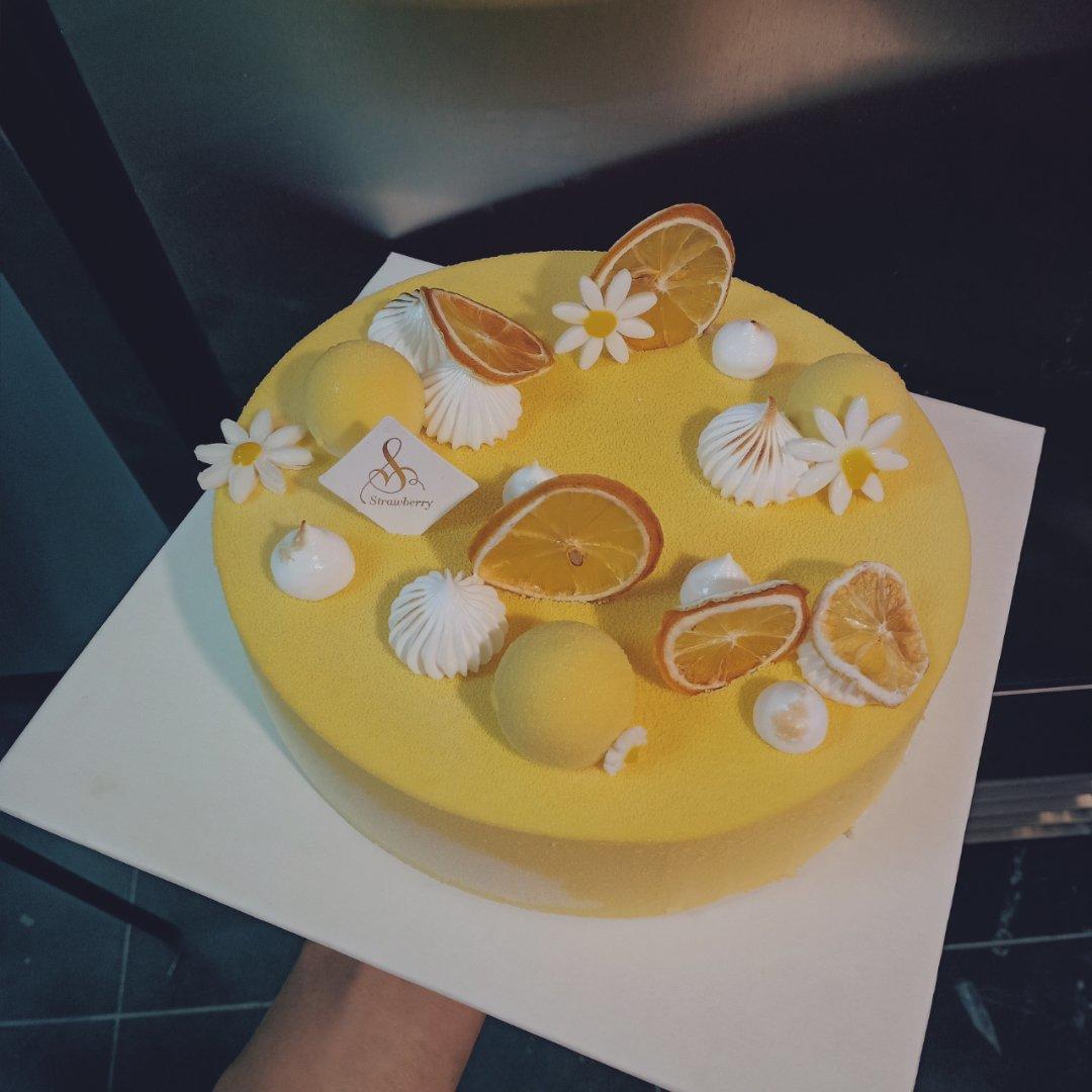 《Tinrry下午茶》教你做芒果流心慕斯（6寸配方）