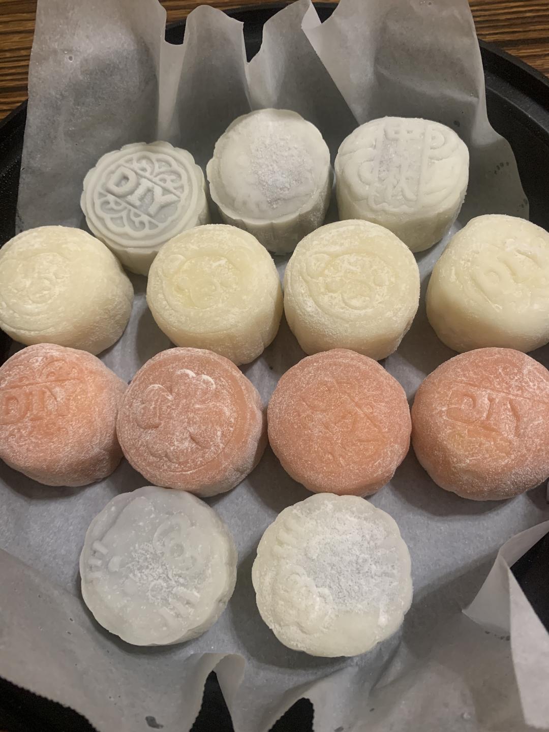 椰蓉冰皮月饼：附详细制作过程的做法