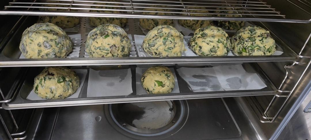 自制红薯叶窝窝头