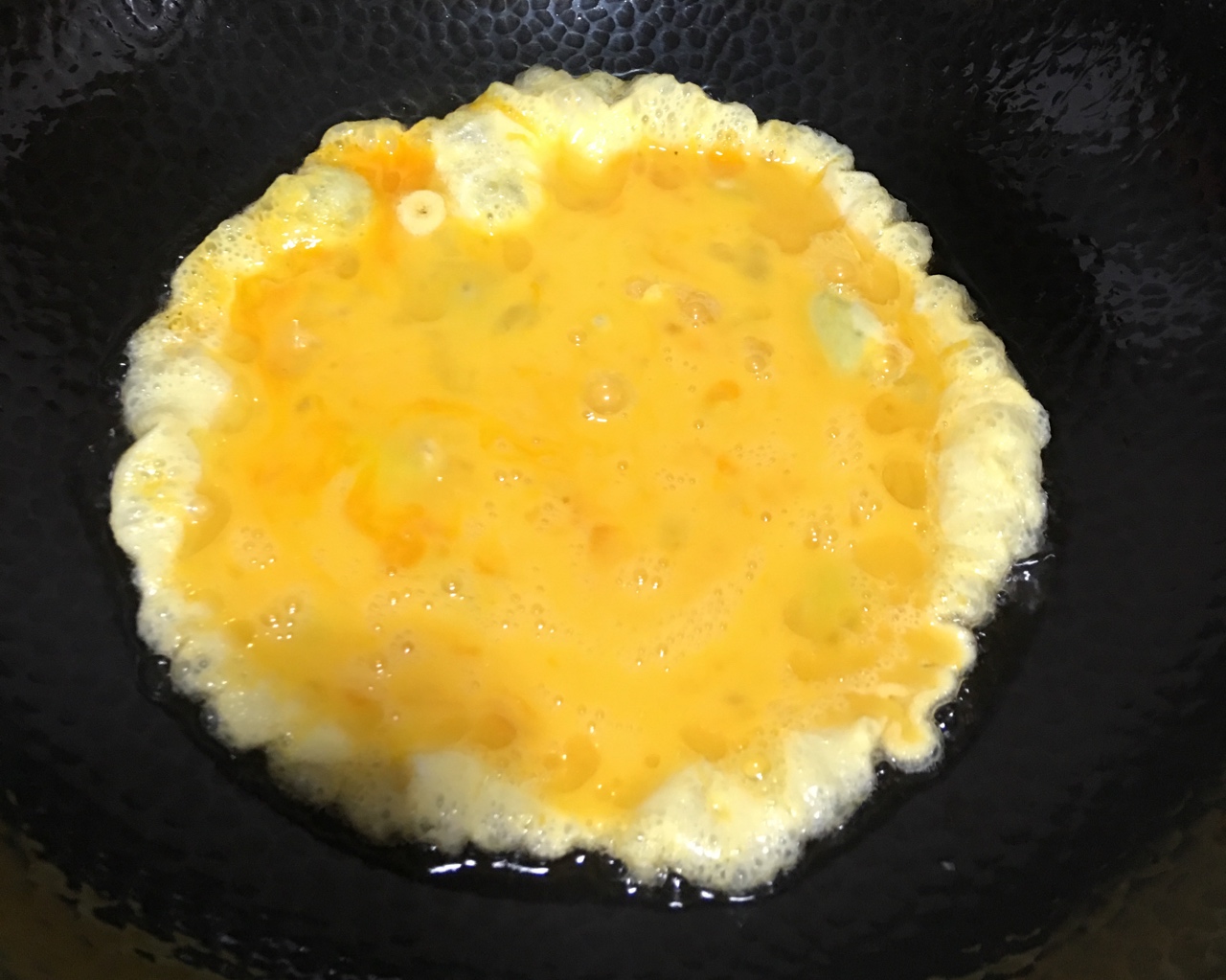 土鸡蛋炒丝瓜的做法 步骤5