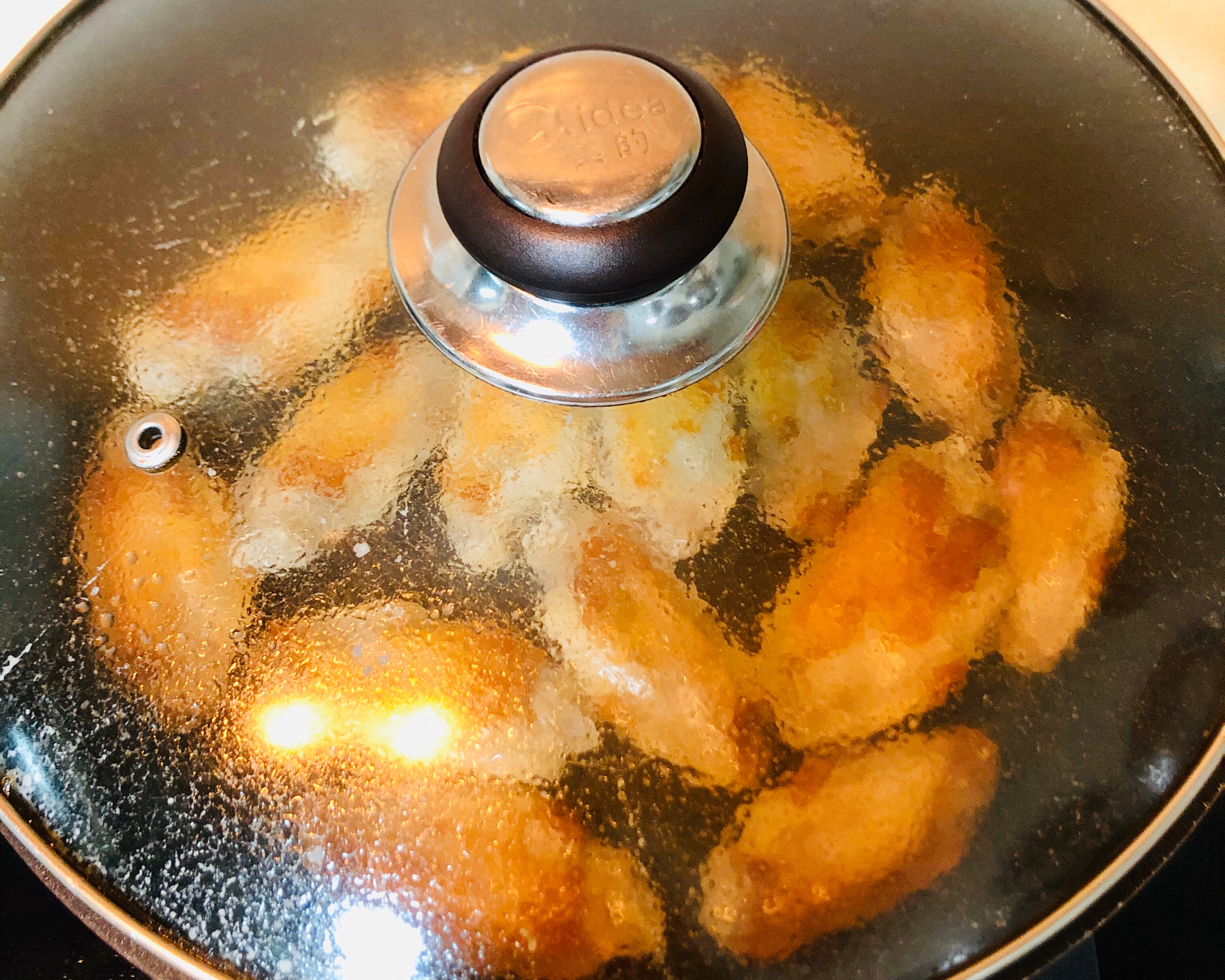 少油又香脆的盐煎鸡翅的做法 步骤6