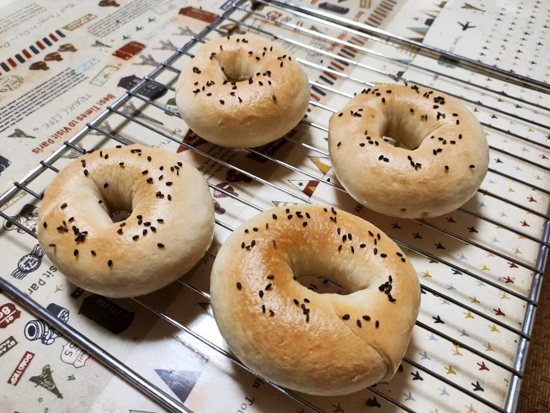 🥯全麦麻辣香肠贝果｜快手易做｜无需手套膜｜无需长时间发酵