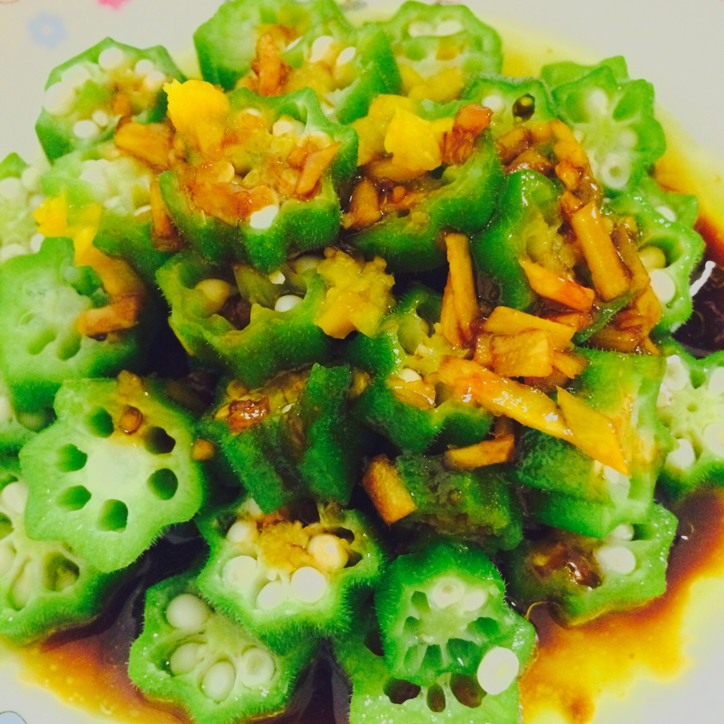 【白灼秋葵】清爽简单