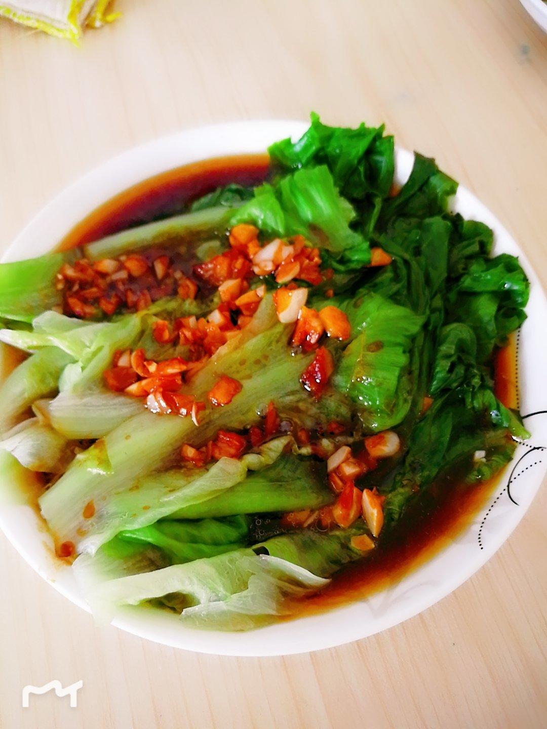 家常菜 蚝油生菜