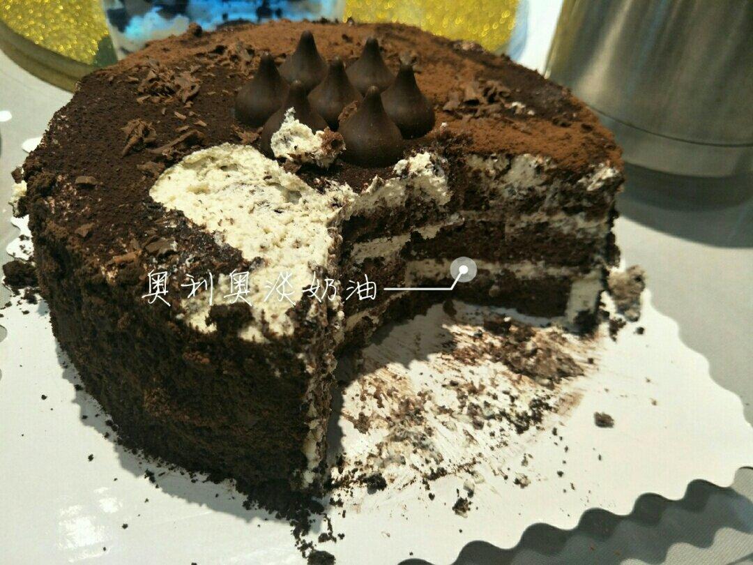 奥利奥咸奶油蛋糕