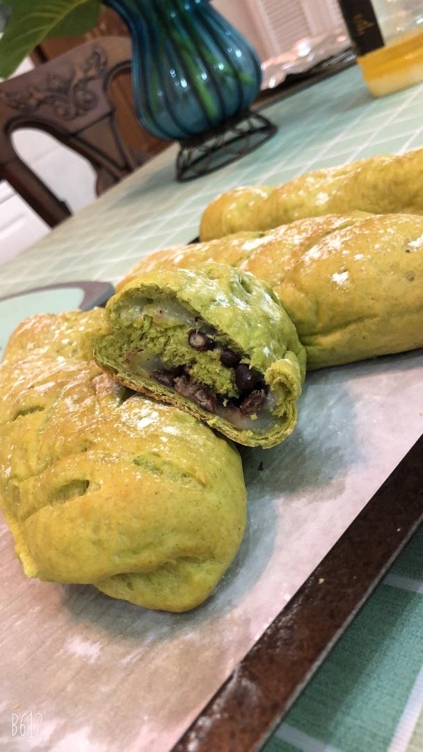 麻薯夹心可可（抹茶）软欧