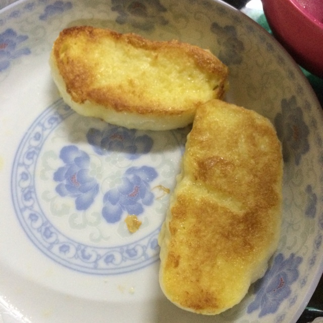 早餐鸡蛋馒头片