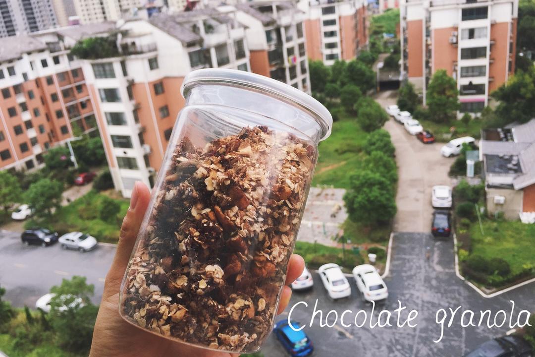 巧克力早餐麦片丨健康·零食