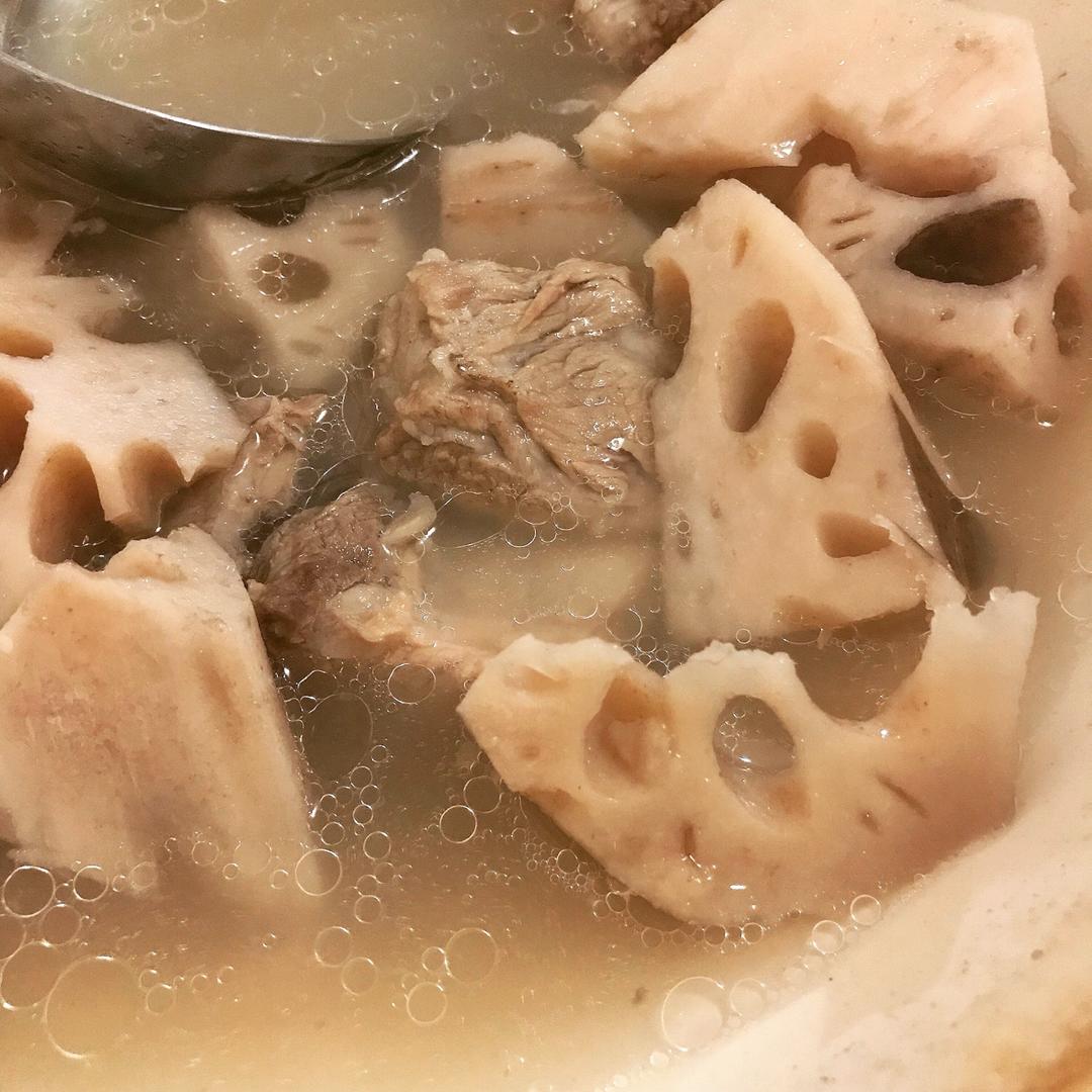 排骨莲藕汤