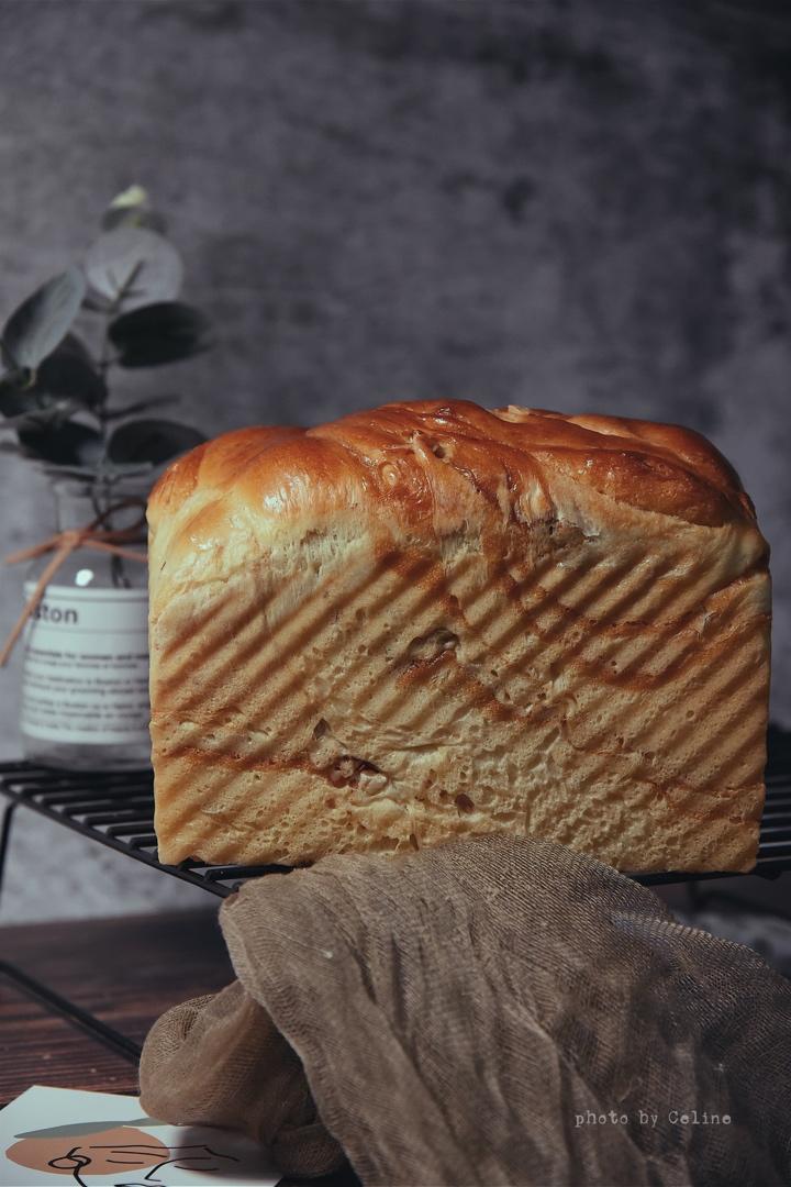 双重拉丝的红糖麻薯吐司