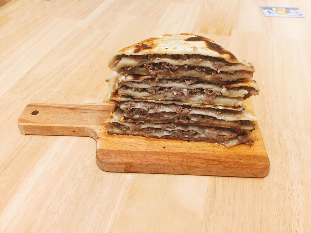 家常牛肉饼
