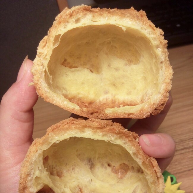十分美味的酥皮泡芙