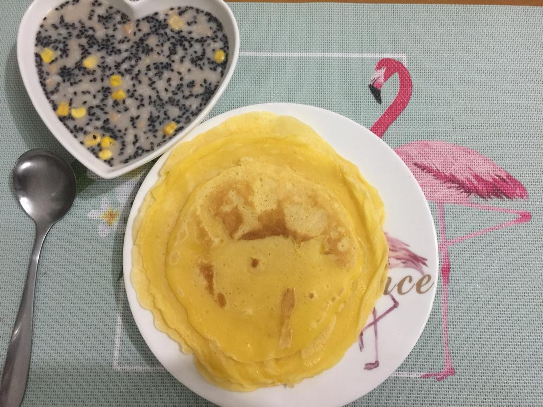 早餐:玉米饼（白领版)